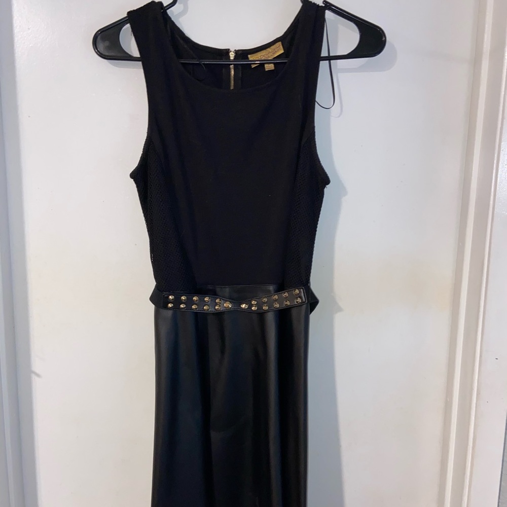 Princess by Vera Wang black pleated dress